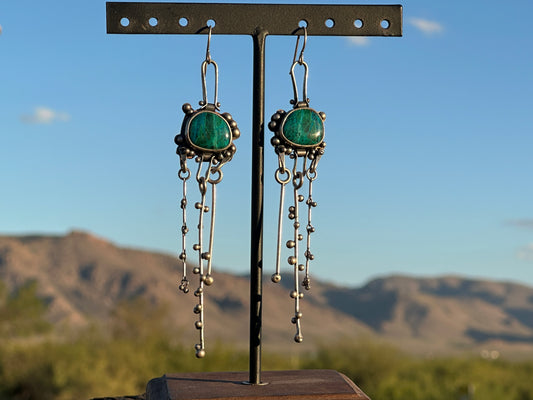 Chrysocolla Earrings
